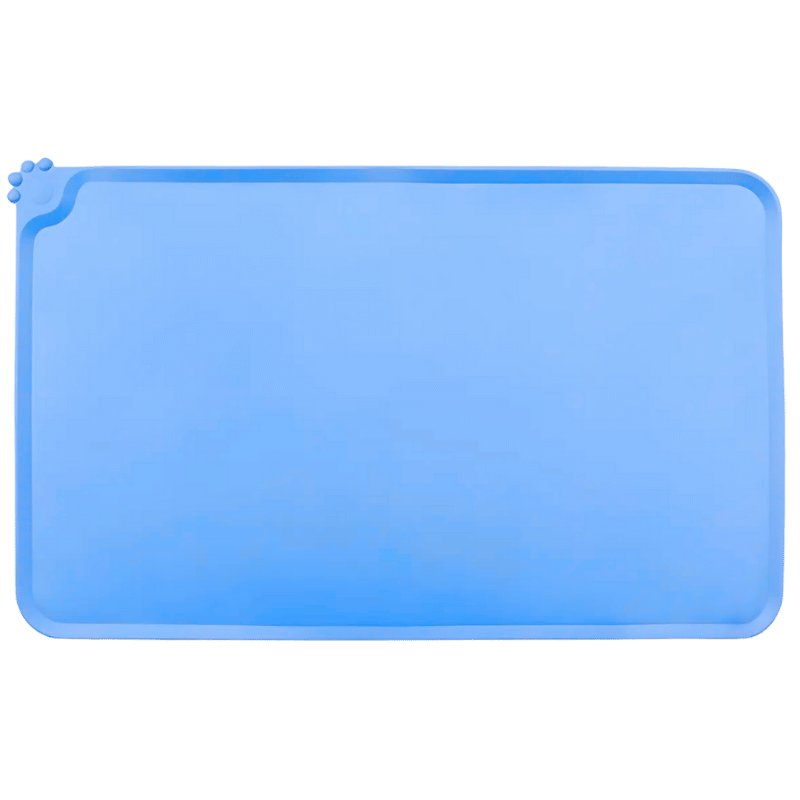 Covoraș din Silicon Impermeabil pentru Hrănirea Pisicilor – Cu Margini Înalte